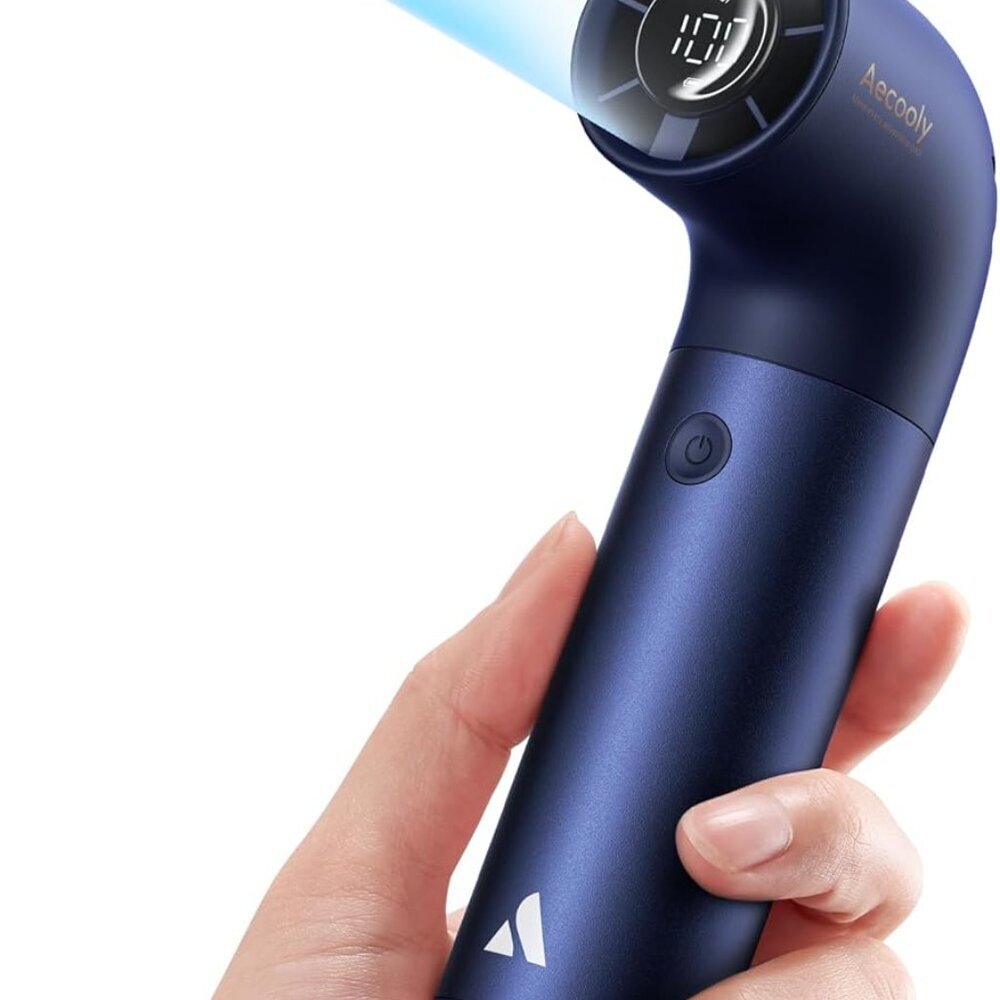 Portable Handheld Fan, Powerful Turbo Mini Fan, 19000 Rpm High Speed Aero Pro, 1